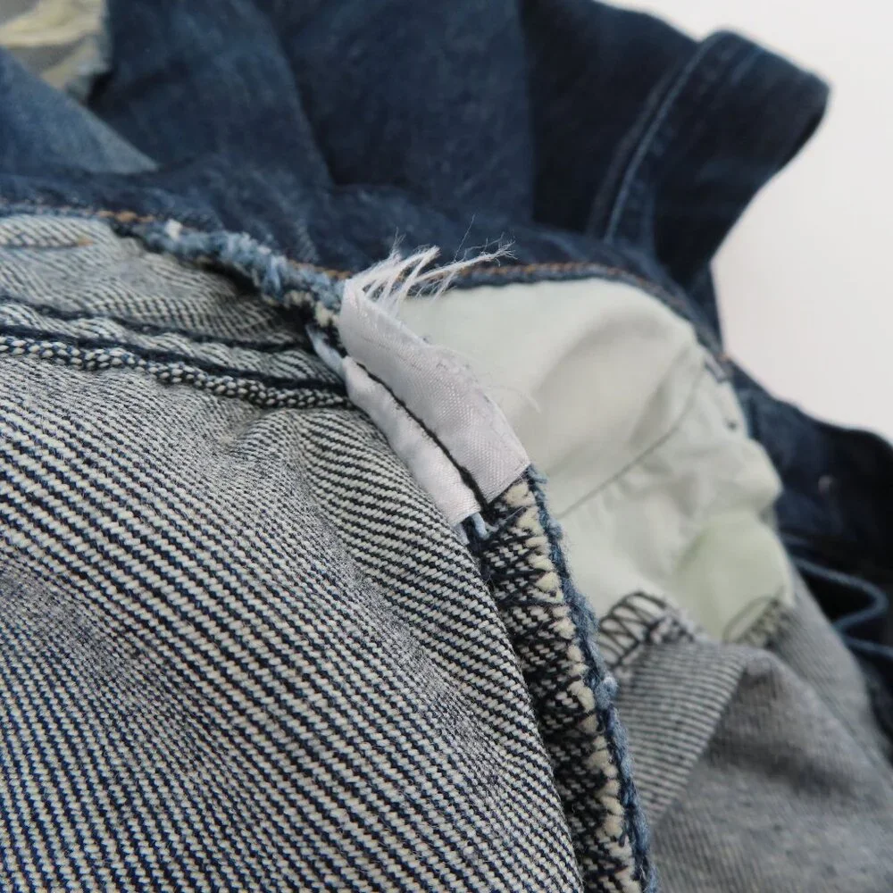 TWINSET Jeans Womens SEE MEASUREMENTS Catherine Embellished Distressed Denim - Picture 10 of 12